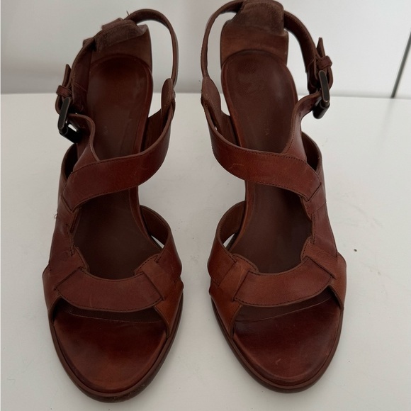 Bottega Veneta strap leather Sandals size 37 - Picture 1 of 6